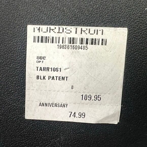 Steve Madden Patent Leather Tarrah Platform Mary Jane Pumps - Size 7.5 - Picture 8 of 12